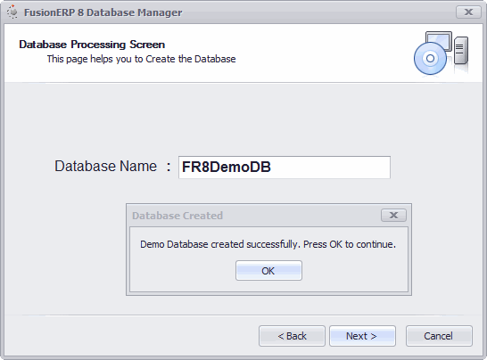 Creating Demo Database